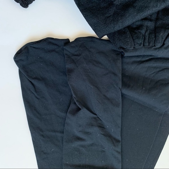 Christian Dior Vintage Pantyhose Black Orchid Size 4 - Picture 10 of 12